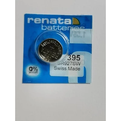 Abbildung von Renata Uhrenbatterie SP 395 ///;(399+) SR927SW (SR57,399,AG7,LR926,LR57,195);1 Pack