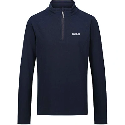 Abbildung von Regatta Damen Womens Kenger Mid Weight Honeycomb Fleece Zip Neck, Marineblau (DeepNavy), 34