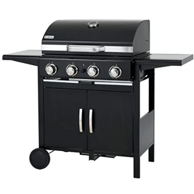 Abbildung von tepro Gasgrill Mayfield 4, 4 Edelstahl Brenner je ca. 3 kW, Grillfläche: 58 x 44 cm