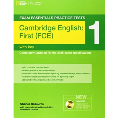 Abbildung von Cambridge English: First (FCE): Exam Essentials Practice Tests 1 (Helbling Languages): W/Key + DVD ROM
