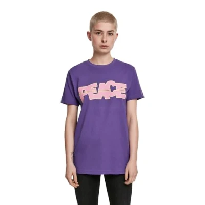 Abbildung von Mister Tee Damen Ladies Peace M Ultraviolet