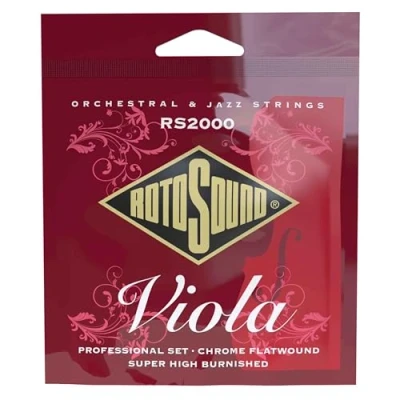 Abbildung von Rotosound Professional Saitensatz, Flatwound, für Bratsche