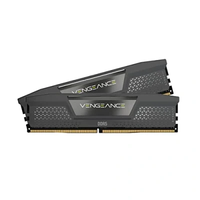 Abbildung von Corsair VENGEANCE DDR5 RAM 32GB (2x16GB) 5600MHz CL36 AMD EXPO iCUE Kompatibel Computer Speicher Grau (CMK32GX5M2B5600Z36)
