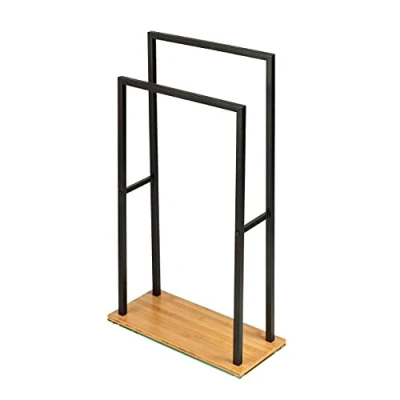 Abbildung von WENKO Handtuchständer &quot;Bambusa&quot;, BxTxH: 46x80x20 cm