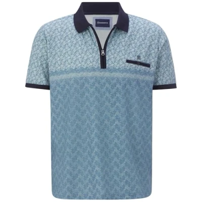 Abbildung von Babista Poloshirt, Herren, Größe: Medium, Blau gemustert