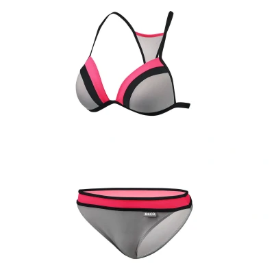 Abbildung von BECO the world of aquasports Beactive Sweetheart Bikini, Damen, Größe: 42, Grau pink