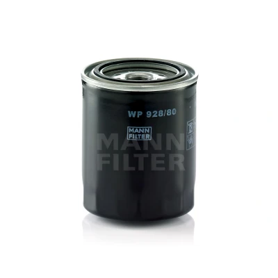 Abbildung von MANN FILTER WP 928/80 Ölfilter M 24 X 1.5 mit einem Rücklaufsperrventil Anschraubfilter TOYOTA: Land Cruiser 100, Prado 70 SUV