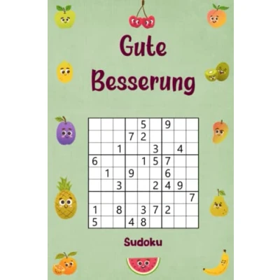 Abbildung von Gute Besserung Sudoku: Aufmunterung Geschenke 200 Rätsel leicht bis sehr schwer Genesungsgeschenk