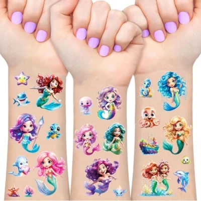 Abbildung von Glitzer Tattoo Set Kinder