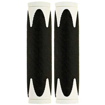 Abbildung von Velo Griffe D2 130mm schwarz weiß