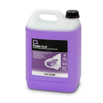 Abbildung von ERRECOM Purple Cool, Violette Kühlerflüssigkeit 20C/+106C, Frostschutzmittel G13 mit Glyzerin Zusatzpaket, gebrauchsfertig, 5 Liter