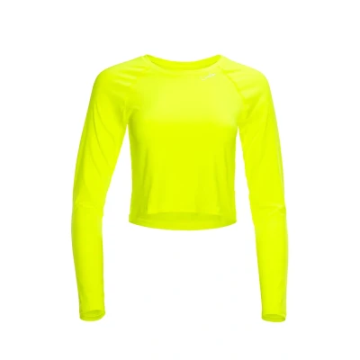 Abbildung von Winshape Langarmshirt, Damen, Größe: Medium, Neon yellow