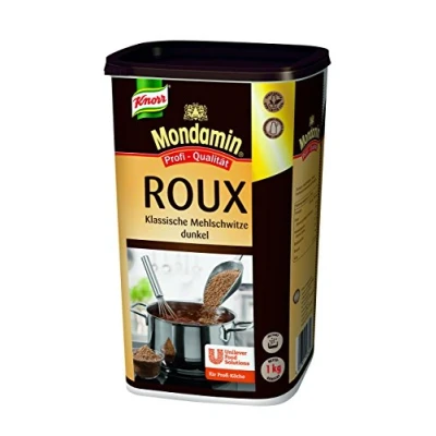 Abbildung von Mondamin Roux dunkel Klassische Mehlschwitze 1 kg, 1er Pack (1 x kg)