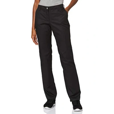 Abbildung von BP 1734 686 32 40n Damen Chinos, Stretch Stoff, 230,00 g/m² Stoffmischung mit Stretch, schwarz,