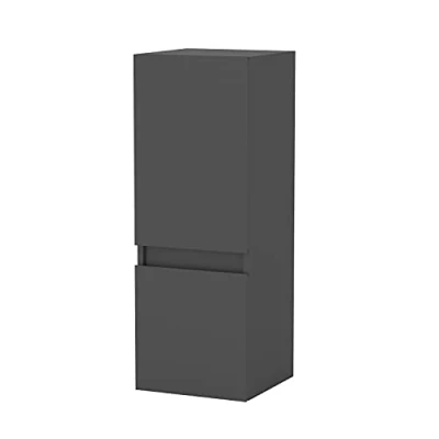 Abbildung von Acezanble Midischrank 83 cm hoch Badschrank Wandschrank Hängeschrank Anthrazit