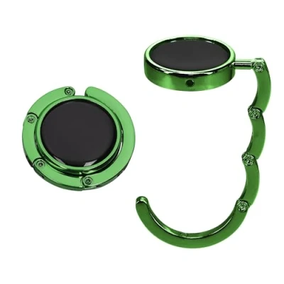 Abbildung von kwmobile Taschenhalter für Tisch 2X Faltbare Antirutsch Handtaschenhalter Haken Taschen Aufhänger Geschenkidee Gadgets Frauen Taschenhaken Set