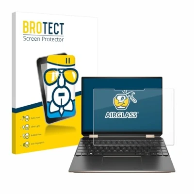 Abbildung von BROTECT Schutzglas für HP Spectre x360 (14 eX) 2021 Schutzfolie Panzer Folie Glas [Extrem Kratzfest 9H, Anti Fingerprint, Ultra Transparent]