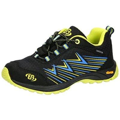 Abbildung von Brütting Laufschuh Neutral für Kinder, Größe: 31, Schwarz blau lemon Schuhe