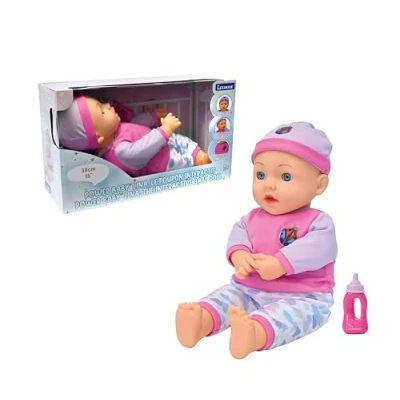 Abbildung von Lexibook Interaktive Puppe Power Baby LINA 38 cm