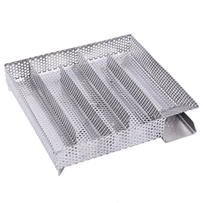 Abbildung von BBQ Toro Räucherbox Kaltraucherzeuger für Sparbrand, Edelstahl (20,5 x 20,5 cm)