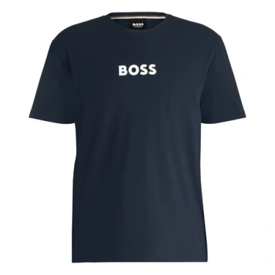 Abbildung von BOSS T Shirt mit großem Logodruck