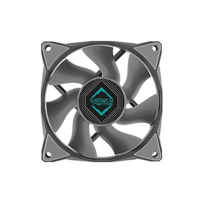 Abbildung von Iceberg Thermal IceGALE Xtra 80mm PWM Hochleistungs Gehäuselüfter (Grau)