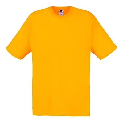Abbildung von Fruit of the Loom T Shirt &#039;Original T&#039; / Sunflower, S
