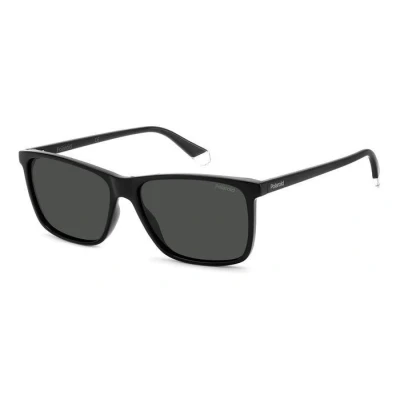 Abbildung von Polaroid PLD 4137/S Vis Zonnebril Zwart Grijs Polarisierte Sonnenbrille