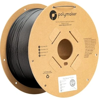 Abbildung von Polymaker PolyTerra PLA + Black 1.75mm 3kg