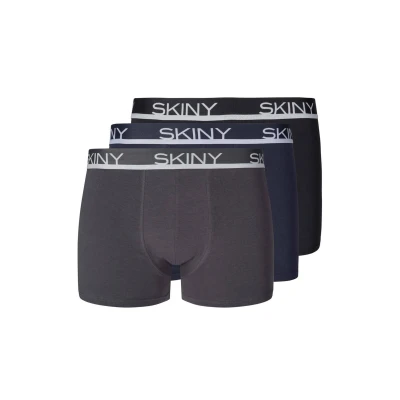 Abbildung von Skiny NEW 3ERPACK Panties grey/blue/black, Herren, Größe: Medium, Grey/blue/black