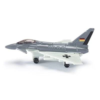 Abbildung von siku 0873, Kampfjet, Metall/Kunststoff, Grau/Weiß, Mit Aufkleberbogen