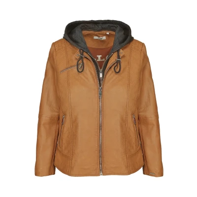 Abbildung von Maze Lederjacke, Damen, Größe: 42, Cognac