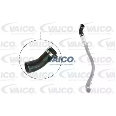 Abbildung von VAICO V25 1037 Ladeluftschlauch Gummi mit Gewebeeinlage Q+, Erstausrüsterqualität FORD: Transit Mk6 Bus, Kastenwagen