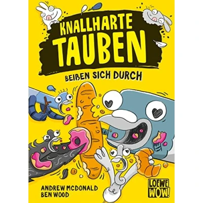 Abbildung von Knallharte Tauben beißen sich durch (Band 6): Die nächsten spannenden Kriminalfälle mit der Gang warten auf dich! Lustige Kinderbuchreihe ab 8 Jahren Wow! Das will ich lesen!