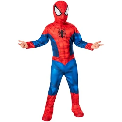Abbildung von Rubie&#039;s Spider Man, Man klassisches Jungenkostüm, Blau/Rot, 7—8 Jahre (122 128 cm)