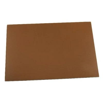 Abbildung von Läufer 39108 Scala Schreibtischunterlage, 45x65 cm, naturgenarbtes Rindsleder, cognac, Handgefertigt aus Echtleder in Deutschland, Schreibunterlage Leder