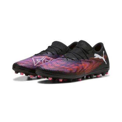 Abbildung von Puma FUTURE 8 MATCH MG Low Fußballschuhe Unisex Black/White/Glowing Red Größe: 40