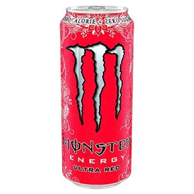 Abbildung von Monster Energy Ultra Red 500ml PMP 1,19 (Packung mit 12 x 500 ml)