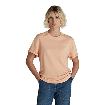 Abbildung von G Star LASH FEM Loose R T S WMN Tshirt basic, Damen, Größe: Medium, Peach nougat