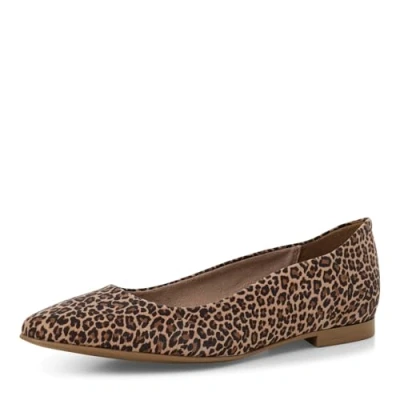 Abbildung von Tamaris Klassischer Ballerina, Damen, Größe: 41, Leopard Schuhe