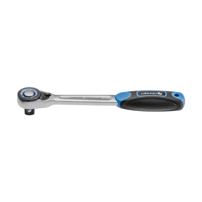 Abbildung von Hogert Technik HT1R304 Umschaltknarre 72 6,3 (1/4&quot;)