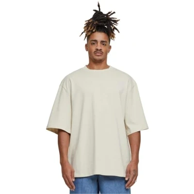 Abbildung von Build Your Brand Herren BY256 Oversized Sleeve Tee T Shirt, Sand, L