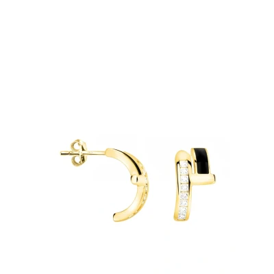 Abbildung von Sofia Milani Steck Geometry Ohrringe goldcoloured, Damen, Größe: One Size, Gold coloured