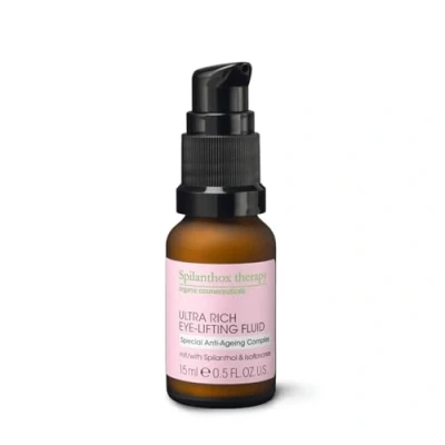 Abbildung von Spilanthox therapy Ultra Rich Eye Lifting Fluid Anti Aging Augenpflege für glatte Augenpartie Spilanthol, Hyaluronsäure &amp; Bio Aloe Vera vegane Naturkosmetik 15ml