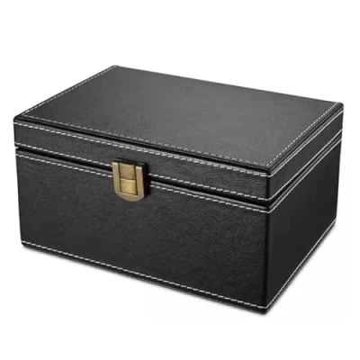 Abbildung von Faraday Box Box, signalblockierende Abschirmbox, aus Kohlefasermaterial für Laptop/Smartphone/Tablet/Autoschlüssel (Size : 19cmx12cmx9cm)