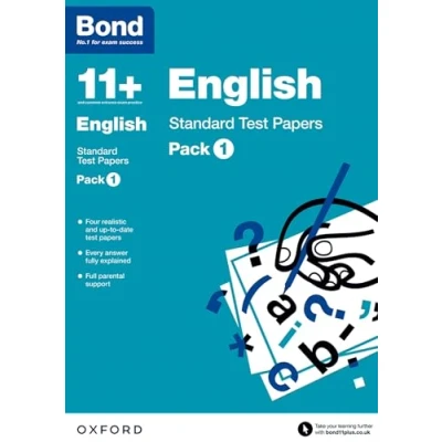 Abbildung von Bond 11 +: English: Standard Test Papers: Ready For the 2024 exam: 11+ GL assessment and Entrance Exams: Pack 1