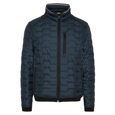 Abbildung von bugatti Blouson mit modernem Stehkragen
