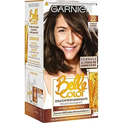 Abbildung von GARNIER Coloration Belle Color 22 Chatain Naturel