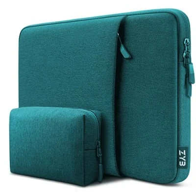 Abbildung von ZYB 13.3 Zoll Laptop Hülle,MacBook Tasche für MacBook Air 13 M3 M2 M1 2024 2023 2012,MacBook Pro 14/13 2022 2021 2012, Surface Laptop,MateBook D14,Lenovo Dell Schutzhülle Sleeve Teal