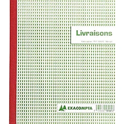 Abbildung von EXACOMPTA Formularbuch &quot;Livraison&quot;, 210 x 180 mm VE = 1